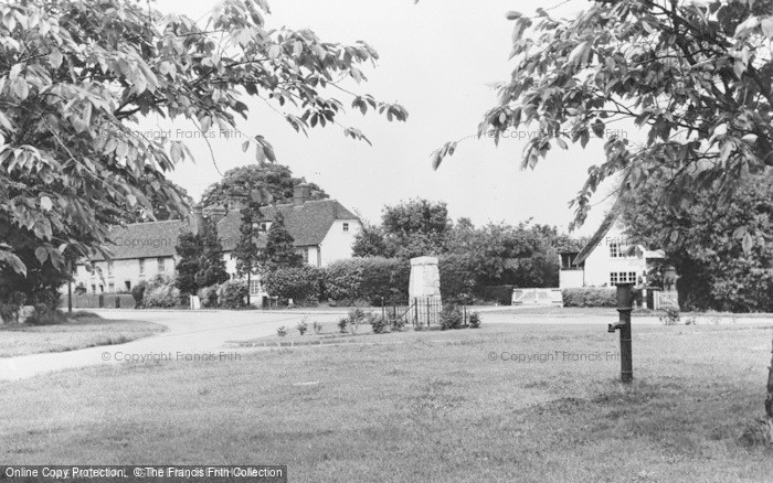 Photo of Henham, The Memorial Green c.1965