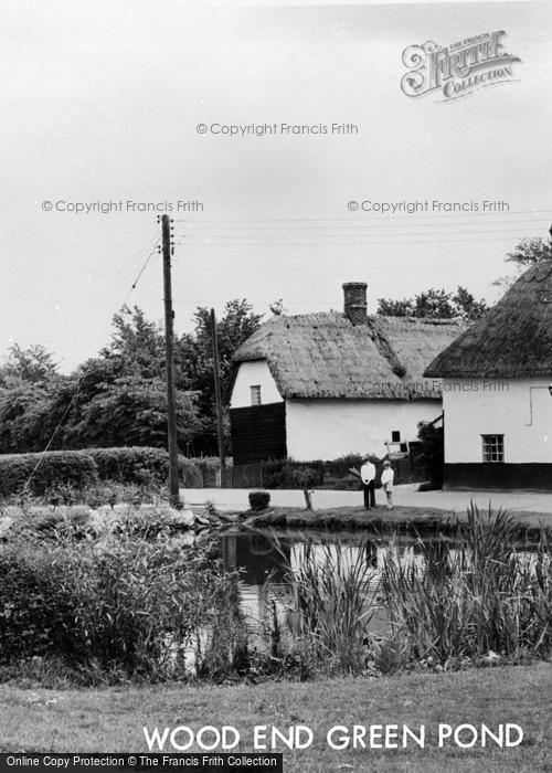 Photo of Henham, Woodend Green Pond c.1965