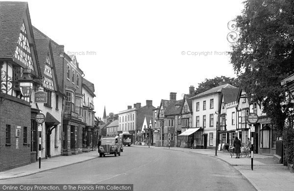 Photo of Henley In Arden, High Street 1949