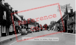 High Street c.1950, Henley-In-Arden