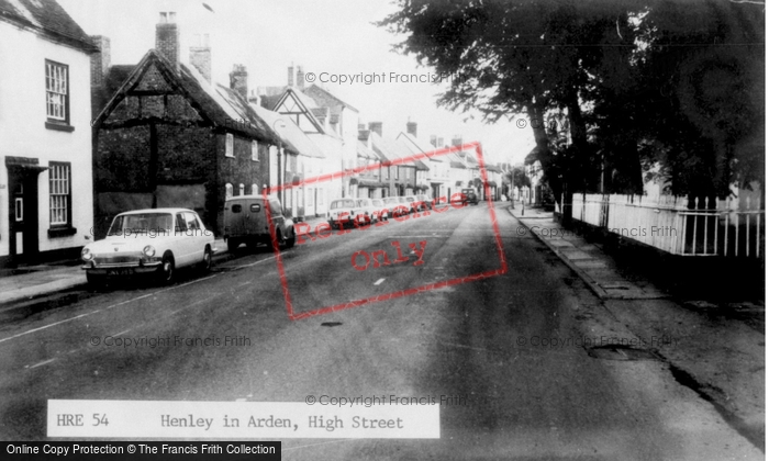 Photo of Henley In Arden, High Street c.1965