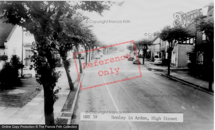 Photo of Henley In Arden, High Street c.1965
