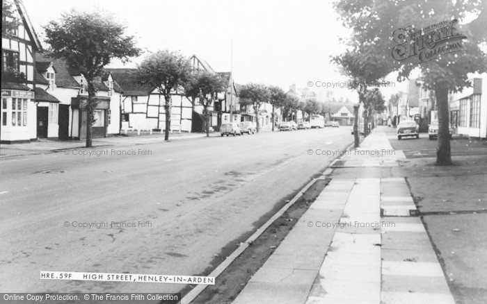 Photo of Henley In Arden, High Street c.1965