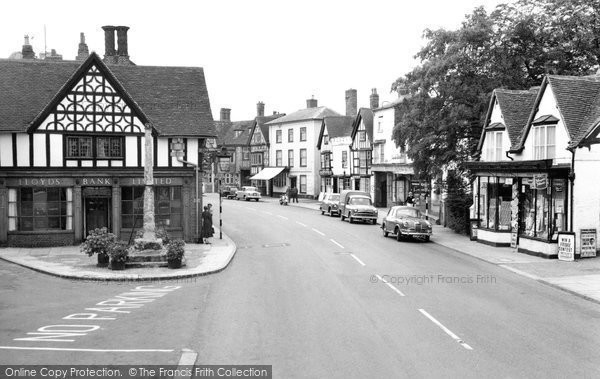 Photo of Henley In Arden, Market Square 1959