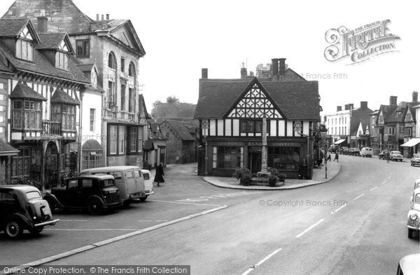 Photo of Henley In Arden, Market Square 1959