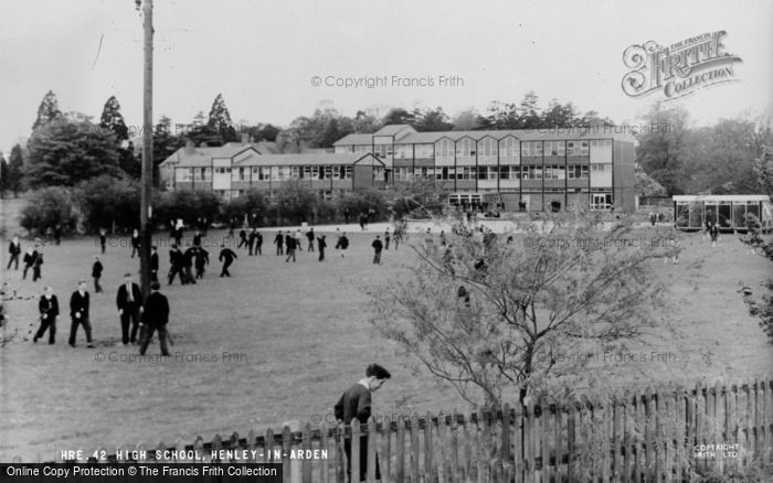 Photo of Henley In Arden, The High School c.1960