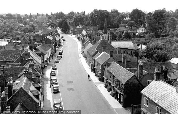 Photo of Henley In Arden, View From St John's Church Tower 1949