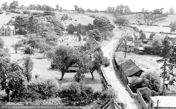 Photo of Henley In Arden, View From St John's Church Tower c.1950