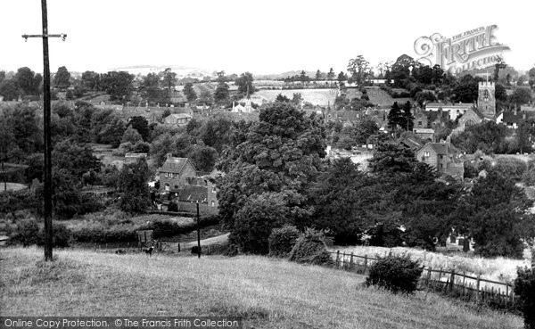 Photo of Henley In Arden, View From The Mount c.1950