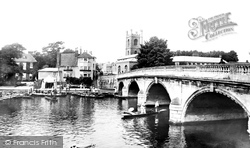 Bridge And Church 1890, Henley-on-Thames