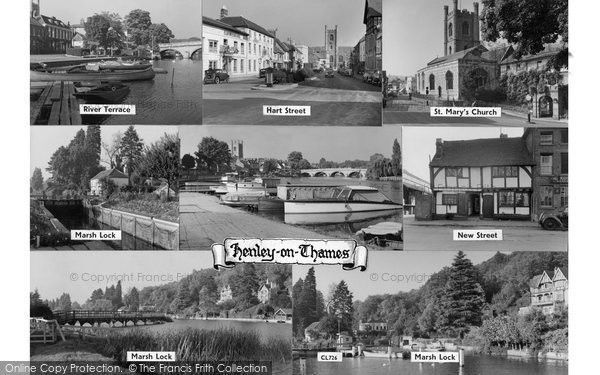 Photo of Henley On Thames, Composite c.1965