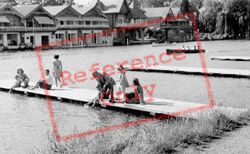 Enjoying The River c.1955, Henley-on-Thames