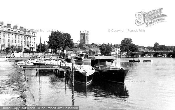 Photo of Henley On Thames, From The Towpath c.1955