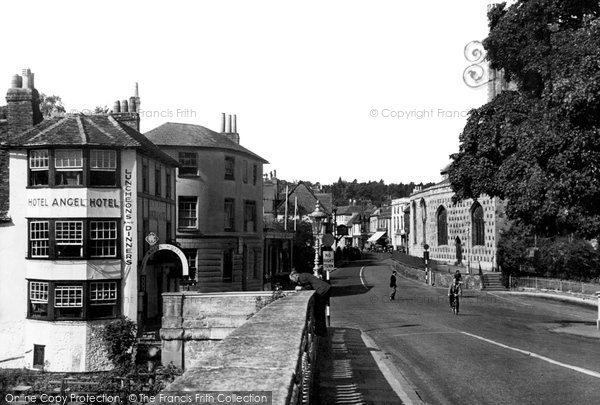 Photo of Henley On Thames, Hart Street From The River Bridge c.1955