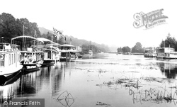 Houseboats, Solomons Hatch 1899, Henley-on-Thames