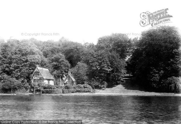 Photo of Henley On Thames, Marsh, Boathouses 1893