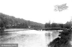 Marsh Mill And Bridge 1893, Henley-on-Thames