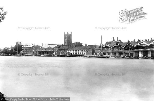 Photo of Henley On Thames, New Boathouses 1893