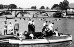 On The River c.1960, Henley-on-Thames