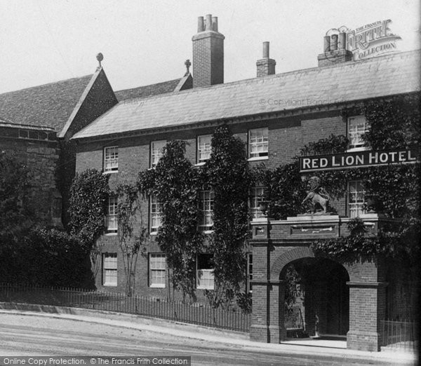 Photo of Henley On Thames, Red Lion Hotel 1893