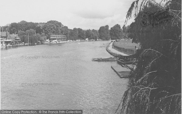 Photo of Henley On Thames, River Thames From Bridge c.1955