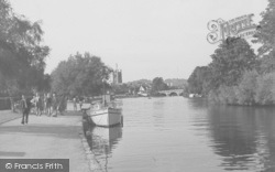 Riverside Walk c.1950, Henley-on-Thames