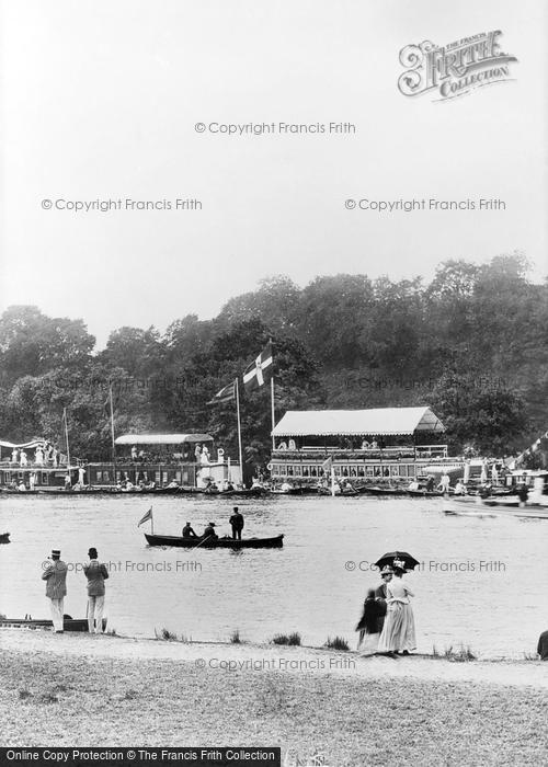 Photo of Henley On Thames, Spectators At The Regatta 1890