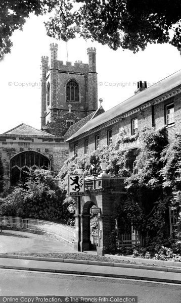 Photo of Henley On Thames, St Mary's Church And Red Lion c.1960