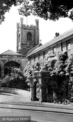 St Mary's Church And Red Lion c.1960, Henley-on-Thames