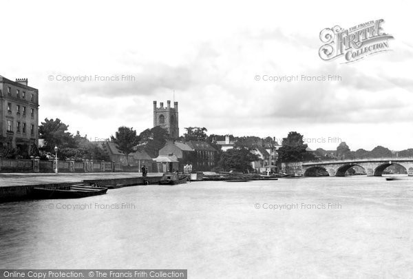Photo of Henley On Thames, The Bridge 1890
