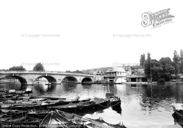 Photo of Henley On Thames, The Bridge 1890