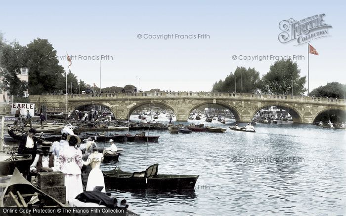 Photo of Henley On Thames, The Bridge 1899