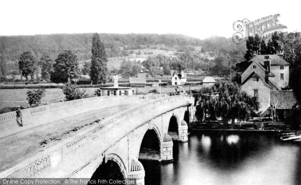Photo of Henley On Thames, The Bridge c.1870