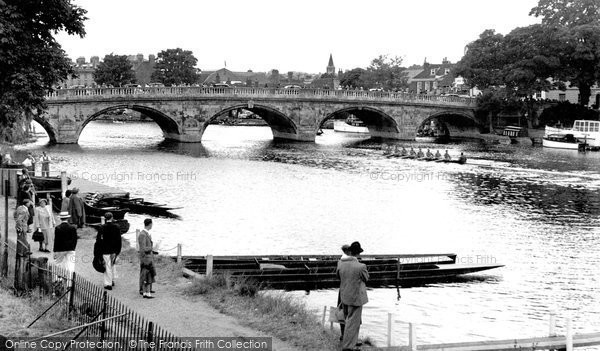 Photo of Henley On Thames, The Bridge c.1955