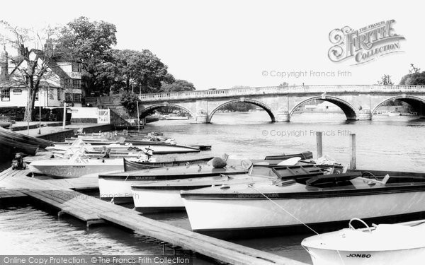 Photo of Henley On Thames, The Bridge c.1965
