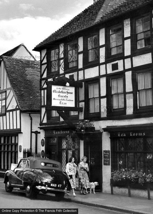 Photo of Henley On Thames, The Elizabethan House Tea Rooms c.1955