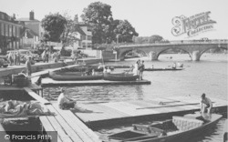 The Landing Stage, River Terrace c.1955, Henley-on-Thames