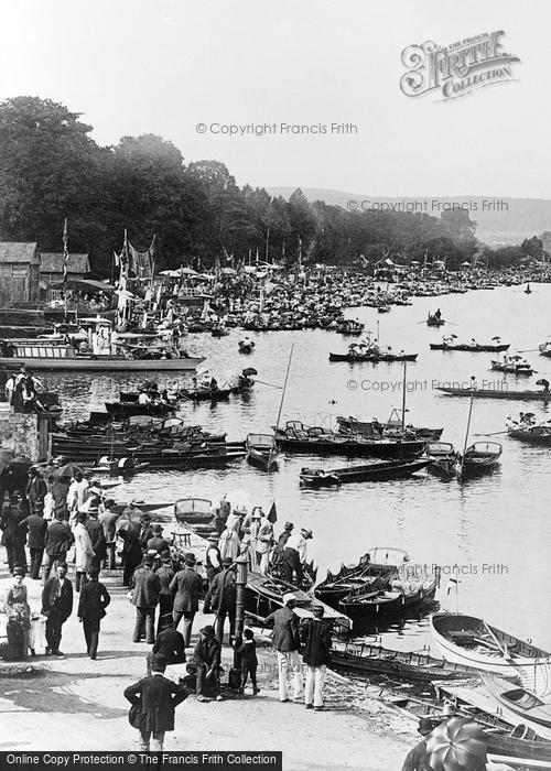 Photo of Henley On Thames, The Regatta 1890