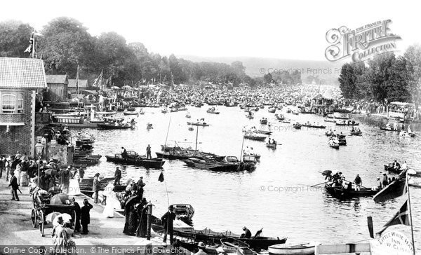 Photo of Henley On Thames, The Regatta 1890
