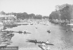 The Regatta, View From The Bridge 1899, Henley-on-Thames