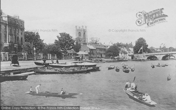 Photo of Henley On Thames, The River 1893