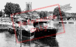 The River And Church c.1955, Henley-on-Thames