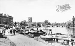 The River Thames c.1955, Henley-on-Thames