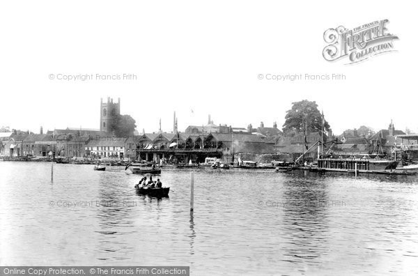 Photo of Henley On Thames, The Riverside 1890