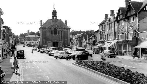 Photo of Henley On Thames, Town Hall And Market Place c.1960