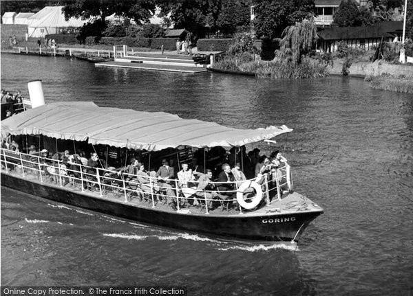 Photo of Henley On Thames, View From Bridge c.1955