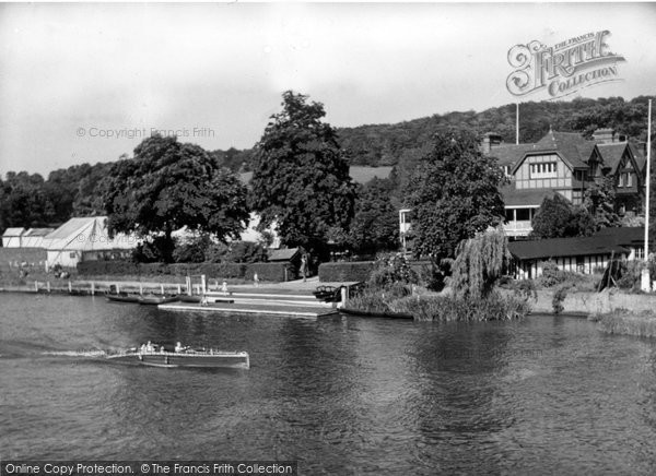 Photo of Henley On Thames, View From Towpath Approach c.1955