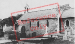 St David's Church c.1955, Henllan