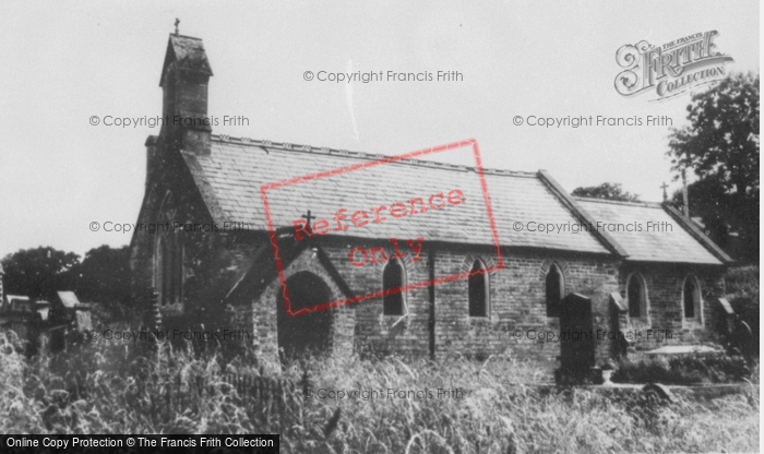 Photo of Henllan, St David's Church c.1955