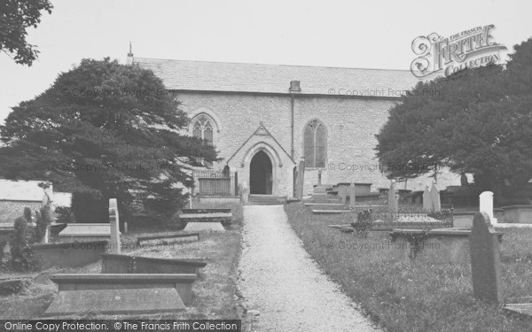 Photo of Henllan, St Sadwrn Church 1936
